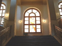 Treppenaufgang im Landgerichtsgebäude